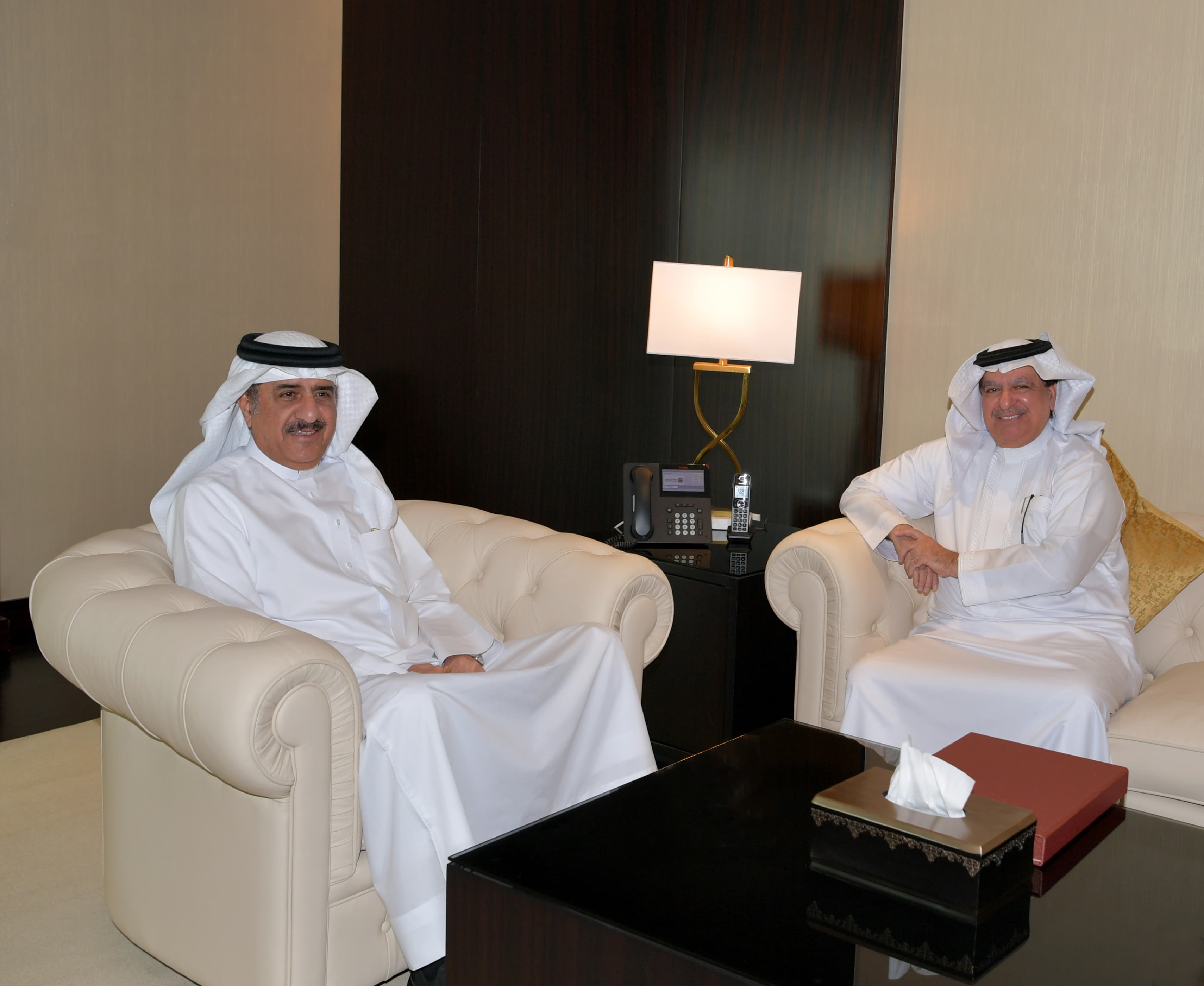 نائب وزير الداخلية يستقبل الكاتب الصحفي جمال الياقوت<